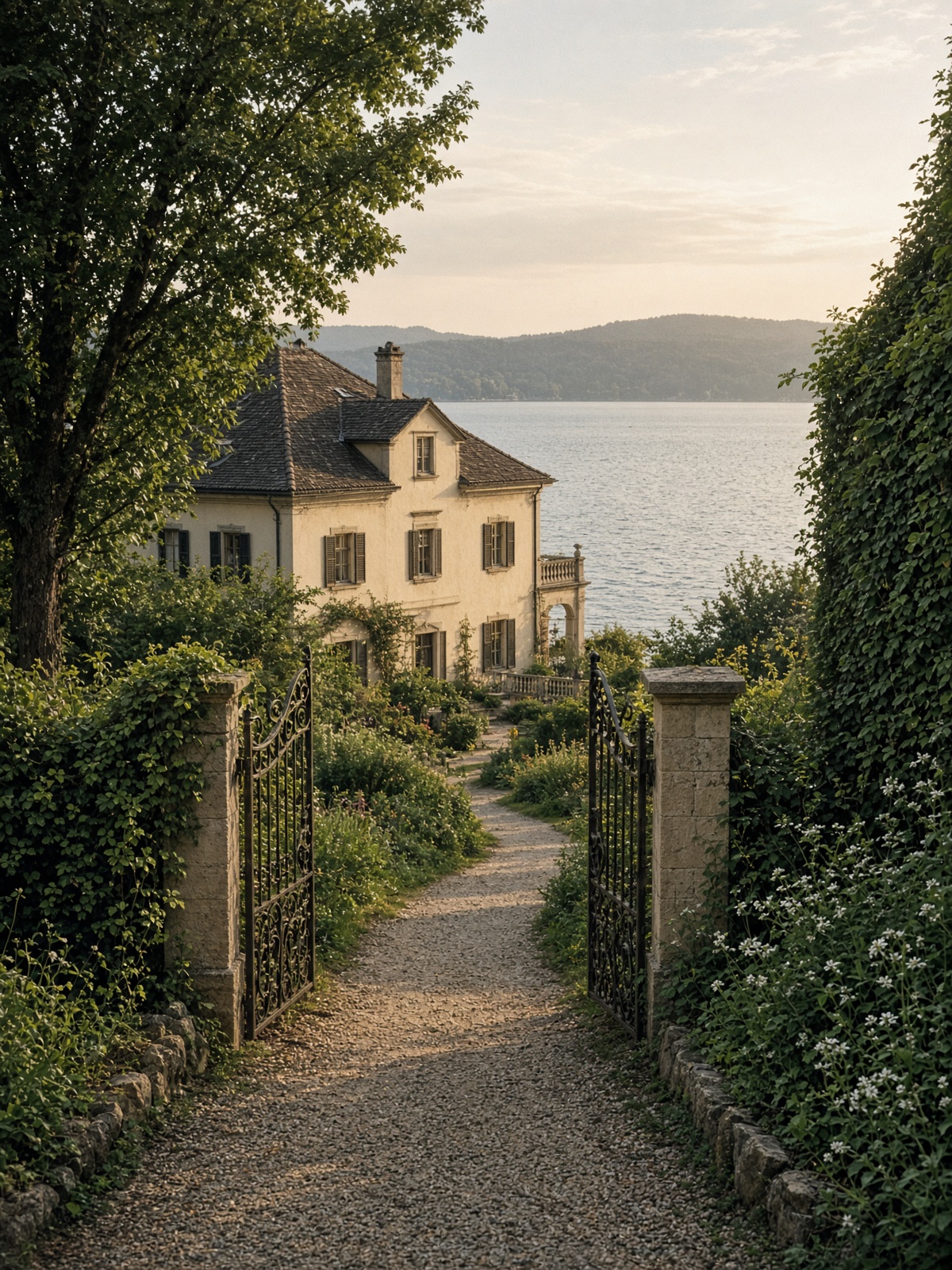 The path to the house