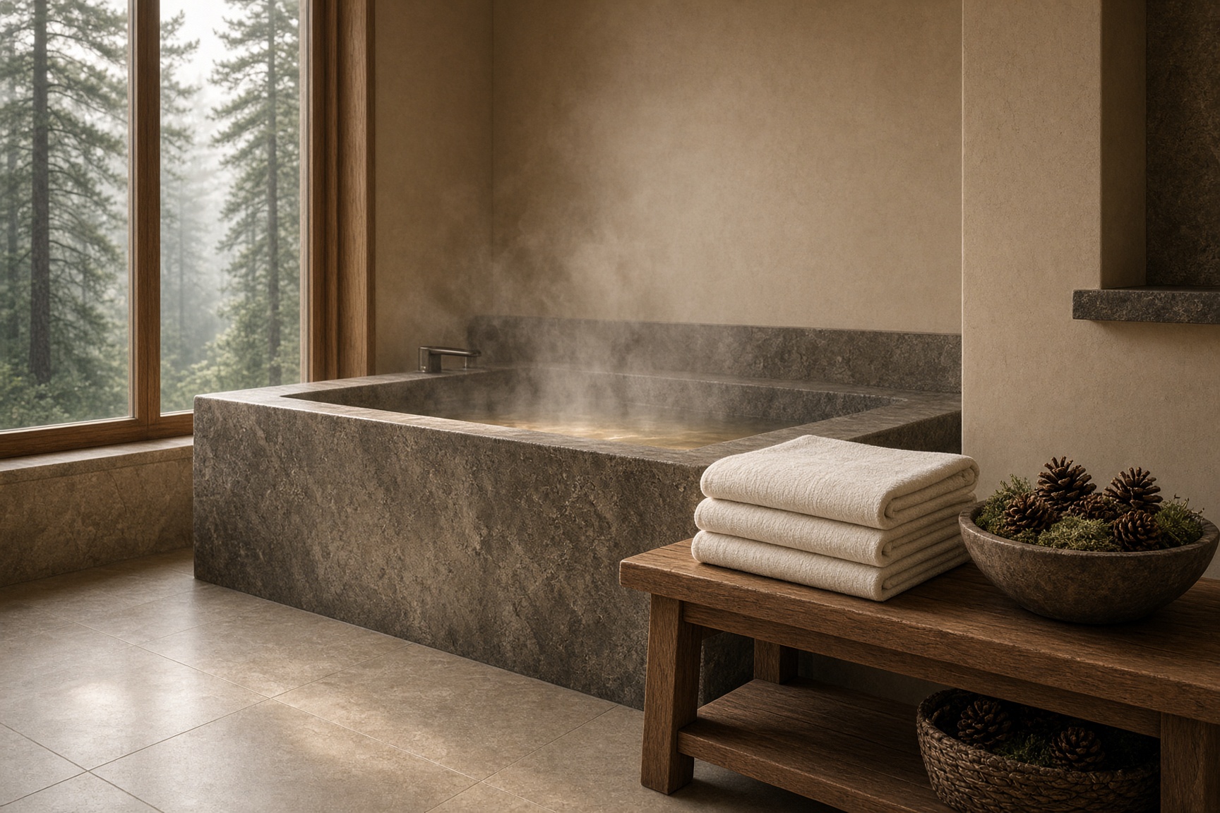 Stone bath